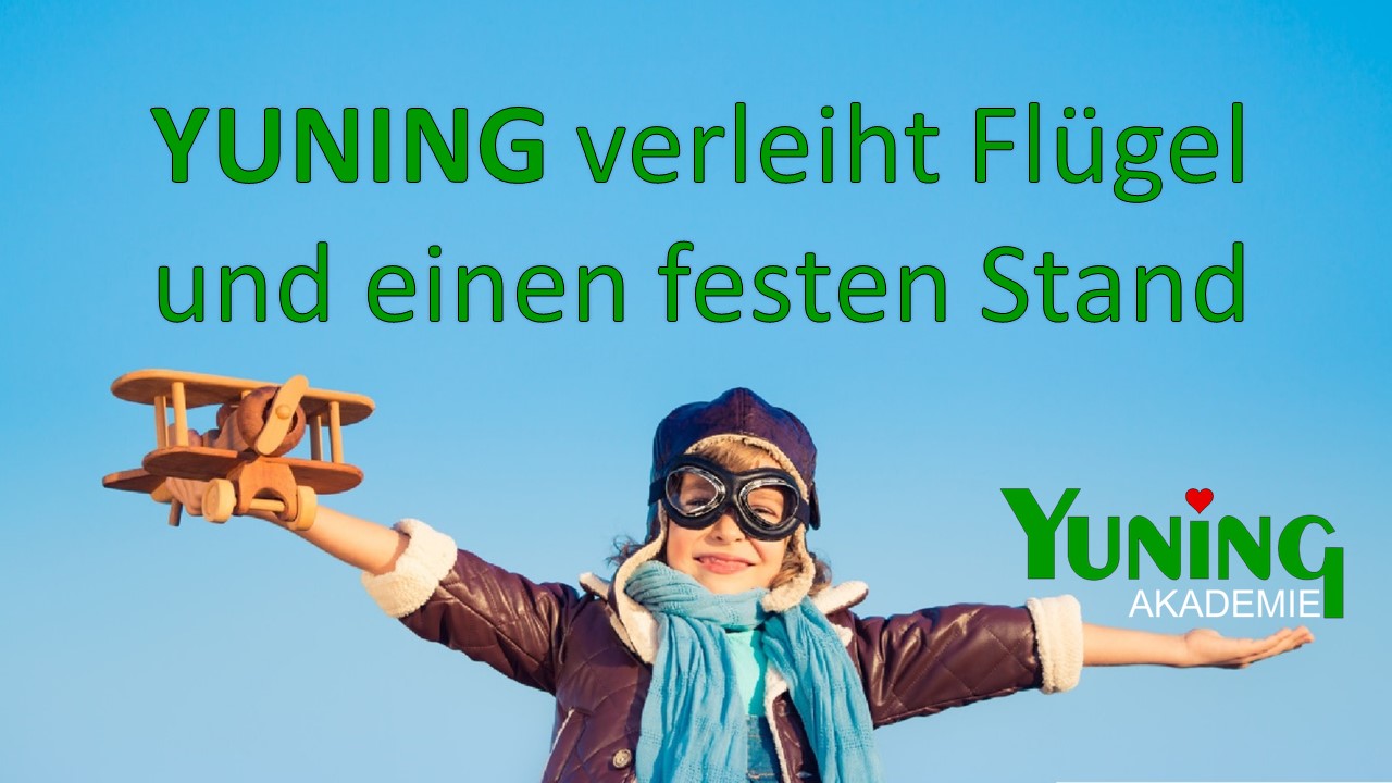 YUNING Akademie verleiht Flügel YUNING Akademie verleiht Flügel